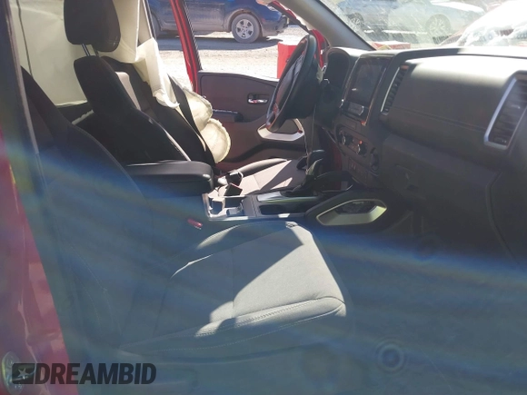 2022 Nissan Frontier S with VIN 1N6ED1EK5NN637905, listed as a IAAI auction lot 41381446 with 32,076 mi miles. Bid and sale history available at carsss.com. Image 5.