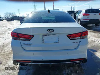 2016 Kia Optima SXL Turbo with VIN 5XXGV4L23GG073151, listed as a IAAI auction lot 41363341 with 74,226 mi miles. Bid and sale history available at carsss.com. Image 16.