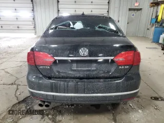 2011 Volkswagen Jetta Sedan SE with VIN 3VWDX7AJ1BM029372, listed as a Copart auction lot 42240005 with 0 mi miles and Non Repairable. Bid and sale history available at carsss.com. Image 6.