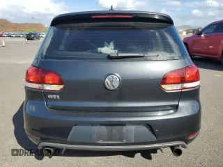 2010 Volkswagen Golf GTI with VIN WVWHD7AJXAW425070, listed as a Copart auction lot 81321184 with 155,423 mi miles and Salvage title. Bid and sale history available at DreamBid. Image 6.