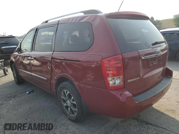 2014 Kia Sedona EX with VIN KNDMH4C74E6579346, listed as a Copart auction lot 64007164 with 0 mi miles and Salvage Title. Bid and sale history available at carsss.com. Image 2.