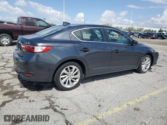 2016 Acura ILX with VIN 19UDE2F32GA023785, listed as a Copart auction lot 55965835 with 134,568 mi miles and Salvage title. Bid and sale history available at DreamBid. Image 3.