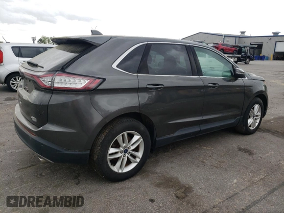 2015 Ford Edge SEL with VIN 2FMTK4J91FBB79082, listed as a Copart auction lot 50121365 with 74,251 mi miles and Salvage Title. Bid and sale history available at carsss.com. Image 3.