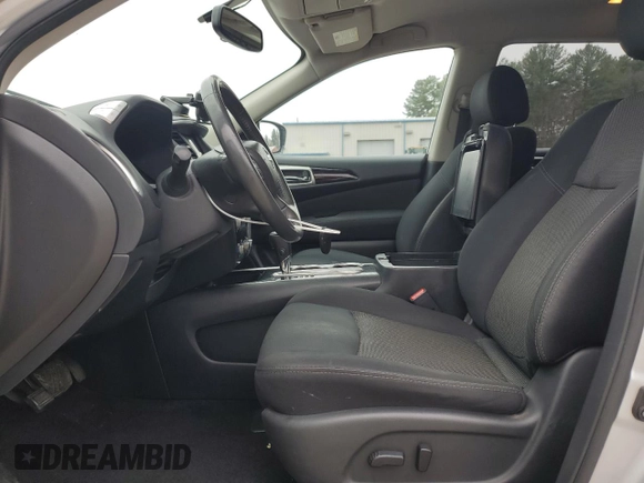 2017 Nissan Pathfinder Platinum with VIN 5N1DR2MN7HC670613, listed as a Copart auction lot 49794695 with 219,105 mi miles and Salvage Title. Bid and sale history available at carsss.com. Image 7.