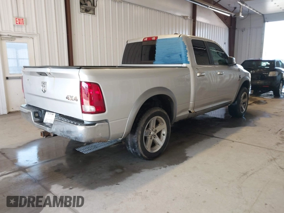 2010 Dodge 1500 SLT z VIN 1D7RV1GT3AS117632, wystawiony jako IAAI lot #41940483 z przebiegiem 310 651 mil mil oraz . Historia ofert i sprzedaży dostępna na DreamBid. Obrazek 4.