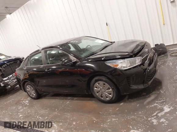 2020 Kia Rio LX with VIN 3KPA24AD1LE308880, listed as a IAAI auction lot 41827075 with 52,070 mi miles. Bid and sale history available at carsss.com. Image 13.