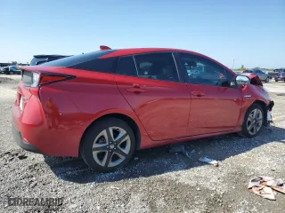 2022 Toyota Prius L Eco with VIN JTDKAMFU7N3189646, listed as a Copart auction lot 50798965 with 32,441 mi miles and Salvage Title. Bid and sale history available at carsss.com. Image 3.