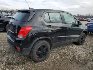 2019 Chevrolet Trax LS with VIN 3GNCJNSB9KL258763, listed as a Copart auction lot 46220845 with 106,973 mi miles and Salvage Title. Bid and sale history available at carsss.com. Image 3.