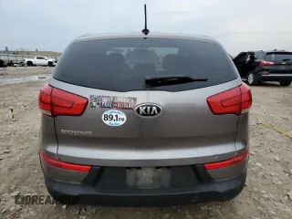 2014 Kia Sportage LX with VIN KNDPBCAC1E7597533, listed as a Copart auction lot 54028195 with 139,254 mi miles and Clean Title. Bid and sale history available at carsss.com. Image 6.