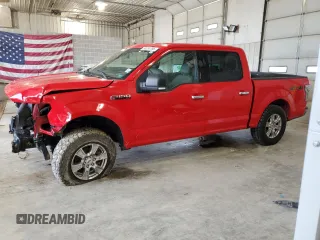 2015 Ford F-150 XLT z VIN 1FTEW1E88FKE62036, wystawiony jako Copart lot #58224795 z przebiegiem 140 013 mil mil oraz Szkoda całkowita • Salvage title. Historia ofert i sprzedaży dostępna na DreamBid. Obrazek 1.