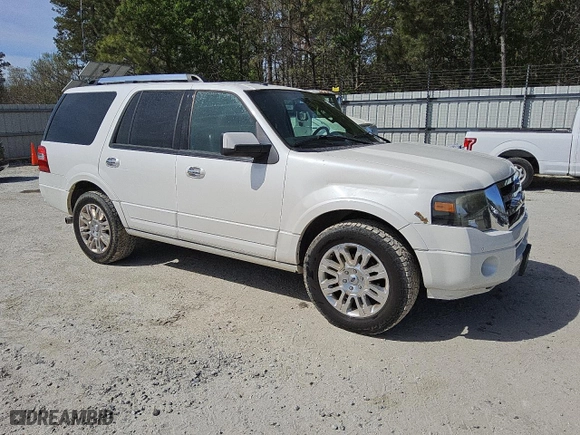 2012 Ford Expedition Limited with VIN 1FMJU1K55CEF64432, listed as a Copart auction lot 48105285 with 152,528 mi miles and Clean Title. Bid and sale history available at carsss.com. Image 4.