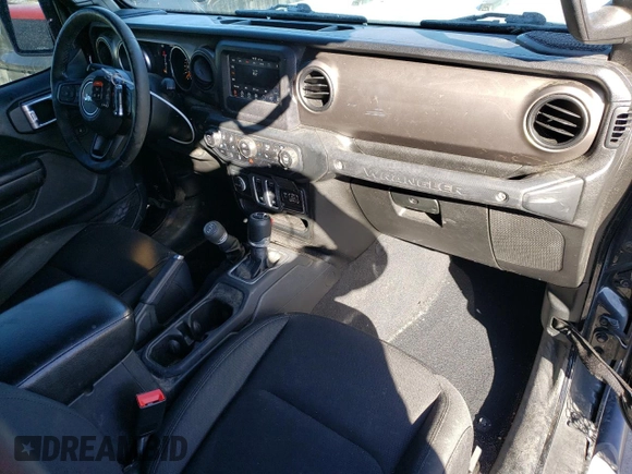 2018 Jeep Wrangler Sport with VIN 1C4GJXAG1JW193743, listed as a Copart auction lot 42694505 with 72,085 mi miles and Salvage Title. Bid and sale history available at carsss.com. Image 8.