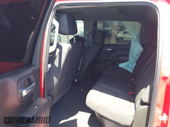 2025 Chevrolet Silverado 1500 Custom with VIN 1GCPABEK2SZ132029, listed as a IAAI auction lot 42279571 with 2,458 mi miles and . Bid and sale history available at DreamBid. Image 8.