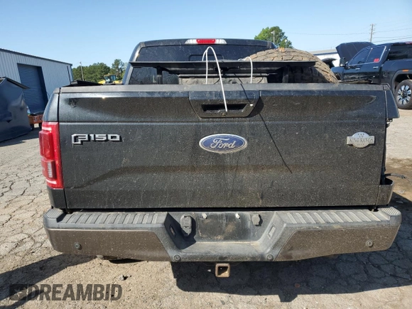 2015 Ford F-150 XLT with VIN 1FTEW1EG9FFC53288, listed as a Copart auction lot 52575555 with 118,816 mi miles and Salvage title. Bid and sale history available at DreamBid. Image 6.