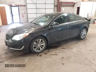 2016 Buick Regal Premium II with VIN 2G4GS5GX9G9145025, listed as a IAAI auction lot 41335549 with 80,446 mi miles. Bid and sale history available at carsss.com. Image 2.