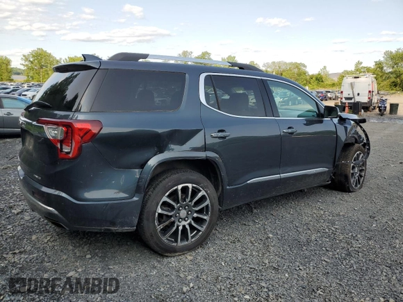 2020 GMC Acadia Denali z VIN 1GKKNXLS3LZ122436, wystawiony jako Copart lot #59465575 z przebiegiem 53 583 mil mil oraz Szkoda całkowita • Salvage title. Historia ofert i sprzedaży dostępna na DreamBid. Obrazek 3.