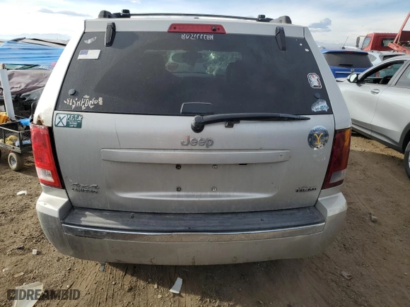2007 Jeep Grand Cherokee Limited with VIN 1J8HR58237C539497, listed as a Copart auction lot 87015414 with 245,708 mi miles and Salvage Title. Bid and sale history available at carsss.com. Image 6.