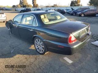 2008 Jaguar XJ Vanden Plas with VIN SAJWA82B68SH22954, listed as a Copart auction lot 43854125 with 0 mi miles and Salvage Title. Bid and sale history available at carsss.com. Image 2.