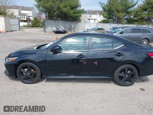 2023 Nissan Sentra SR with VIN 3N1AB8DV8PY229161, listed as a IAAI auction lot 41914100 with 14,948 mi miles and . Bid and sale history available at DreamBid. Image 13.