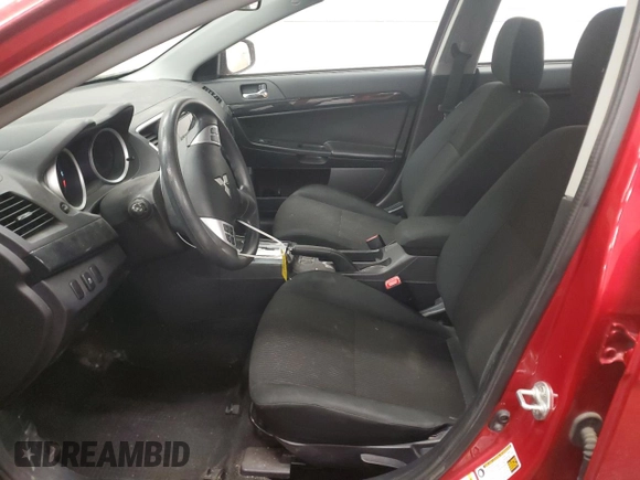 2016 Mitsubishi Lancer SE with VIN JA32V2FW5GU002619, listed as a Copart auction lot 47193795 with 91,645 mi miles and Salvage Title. Bid and sale history available at carsss.com. Image 7.