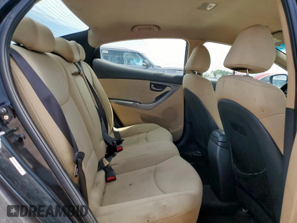 2012 Hyundai Elantra Limited z VIN KMHDH4AE7CU395167, wystawiony jako Copart lot #58549485 z przebiegiem 143 778 mil mil oraz Czysty tytuł • Clean title. Historia ofert i sprzedaży dostępna na DreamBid. Obrazek 10.