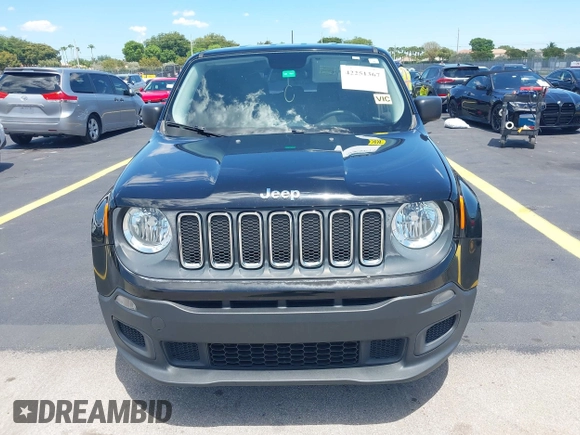 2017 Jeep Renegade Sport с VIN ZACCJAAB6HPE79157, выставлен на аукционе IAAI как лот 42251367 с пробегом 132 495 миль миль и . История ставок и продаж доступна на DreamBid. Изображение 12.