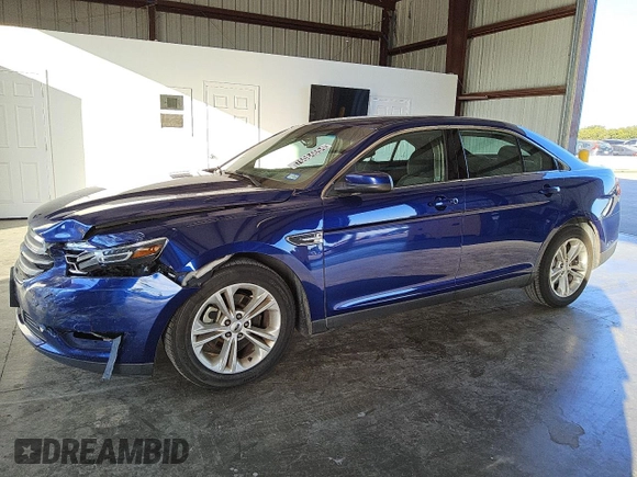 2015 Ford Taurus SEL with VIN 1FAHP2E82FG173002, listed as a Copart auction lot 76084694 with 163,626 mi miles and Clean title. Bid and sale history available at DreamBid. Image 1.