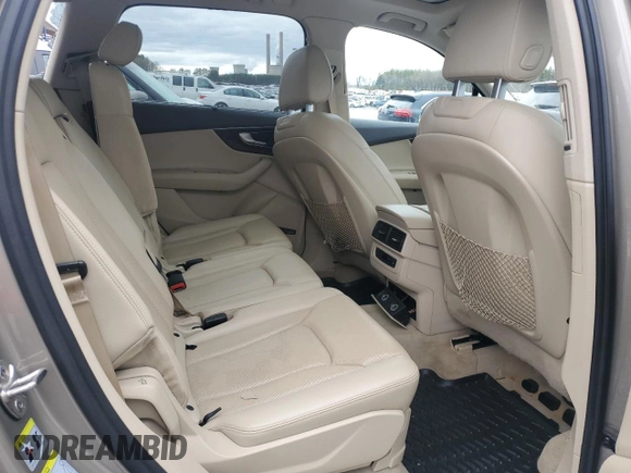 2017 Audi Q7 Premium Plus with VIN WA1LAAF72HD050062, listed as a Copart auction lot 50150045 with 117,846 mi miles and Salvage Title. Bid and sale history available at DreamBid. Image 11.