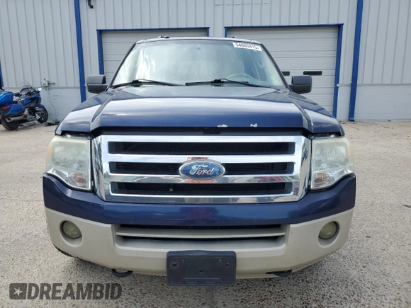 2009 Ford Expedition Max Eddie Bauer with VIN 1FMFK18539EB06710, listed as a Copart auction lot 54005915 with 185,375 mi miles and Salvage Title. Bid and sale history available at DreamBid. Image 5.