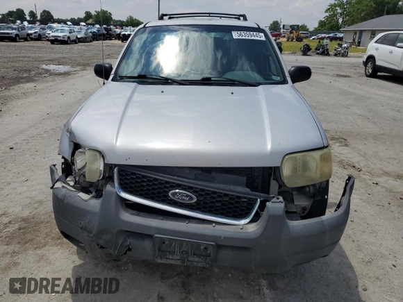 2002 Ford Escape XLT Choice with VIN 1FMYU03142KA49202, listed as a Copart auction lot 56359445 with Not provided miles and Clean title. Bid and sale history available at DreamBid. Image 5.