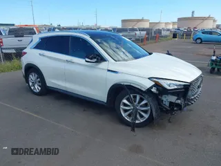 2019 Infiniti QX50 Essential z VIN 3PCAJ5M17KF112252, wystawiony jako IAAI lot #41655563 z przebiegiem 55 852 mil mil oraz . Historia ofert i sprzedaży dostępna na DreamBid. Obrazek 1.