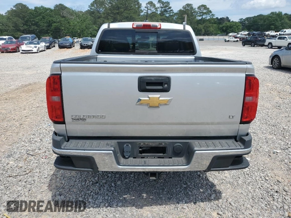 2016 Chevrolet Colorado 2WD LT with VIN 1GCGSCE36G1100296, listed as a Copart auction lot 55102625 with 128,605 mi miles and Salvage title. Bid and sale history available at DreamBid. Image 6.