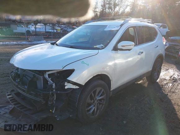 2016 Nissan Rogue SL with VIN 5N1AT2MV6GC878310, listed as a IAAI auction lot 41413672 with 114,553 mi miles and . Bid and sale history available at DreamBid. Image 17.