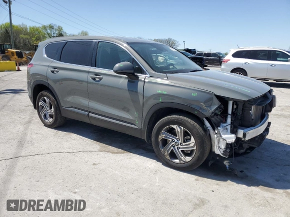 2023 Hyundai Santa Fe SE with VIN 5NMS14AJ9PH637712, listed as a Copart auction lot 52337745 with 31,072 mi miles and Salvage title. Bid and sale history available at DreamBid. Image 4.