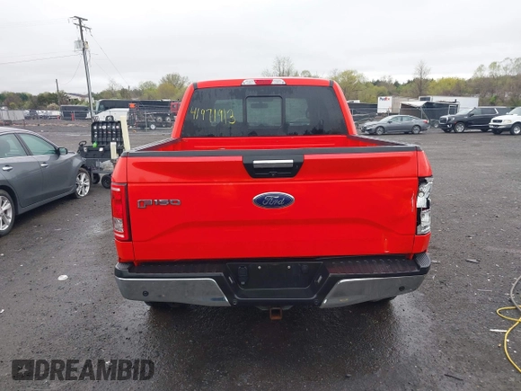 2016 Ford F-150 XLT with VIN 1FTEW1EG8GFA36719, listed as a IAAI auction lot 41971913 with 105,484 mi miles. Bid and sale history available at carsss.com. Image 16.