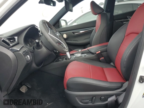 2024 Infiniti QX50 Sport with VIN 3PCAJ5FA4RF109896, listed as a Copart auction lot 78704354 with 2,170 mi miles and Salvage title. Bid and sale history available at DreamBid. Image 7.