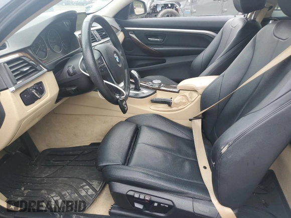 2015 BMW 4 Series 428i xDrive z VIN WBA3N9C59FK246615, wystawiony jako Copart lot #58202885 z przebiegiem 98 570 mil mil oraz Szkoda całkowita • Salvage title. Historia ofert i sprzedaży dostępna na DreamBid. Obrazek 7.