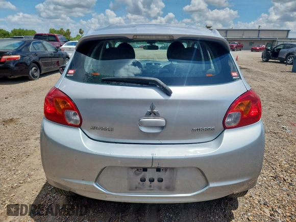 2014 Mitsubishi Mirage DE with VIN ML32A3HJ5EH013813, listed as a Copart auction lot 62671415 with 145,712 mi miles and Salvage title. Bid and sale history available at DreamBid. Image 6.