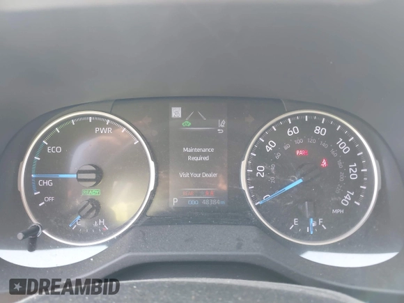 2019 Toyota RAV4 Hybrid LE with VIN 2T3LWRFV0KW024848, listed as a IAAI auction lot 42490933 with 48,384 mi miles and . Bid and sale history available at DreamBid. Image 7.