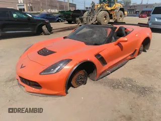 2019 Chevrolet Corvette with VIN 1G1YP3D63K5606115, listed as a IAAI auction lot 42115984 with 38,512 mi miles and . Bid and sale history available at DreamBid. Image 19.