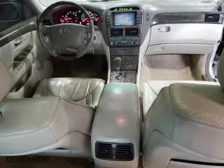 2002 Lexus LS 430 with VIN JTHBN30FX20080117, listed as a Copart auction lot 49990705 with 272,036 mi miles and Salvage Title. Bid and sale history available at carsss.com. Image 8.