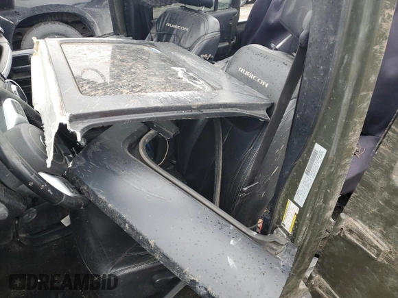 2016 Jeep Wrangler Unlimited Rubicon with VIN 1C4BJWFG5GL146853, listed as a Copart auction lot 46169335 with Not provided miles and Salvage title. Bid and sale history available at DreamBid. Image 12.