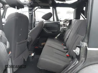 2018 Jeep Wrangler JK Unlimited Sport with VIN 1C4BJWDG3JL828513, listed as a IAAI auction lot 41535694 with 160,254 mi miles. Bid and sale history available at carsss.com. Image 8.