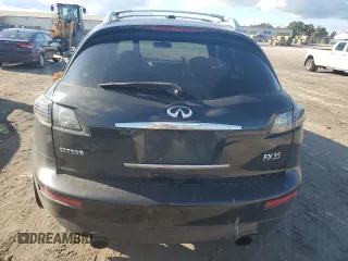 2008 Infiniti FX35 with VIN JNRAS08U08X105338, listed as a Copart auction lot 72247574 with 246,279 mi miles and Clean Title. Bid and sale history available at carsss.com. Image 6.