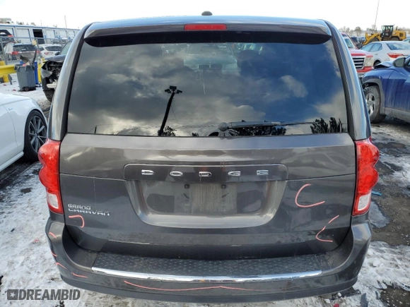 2016 Dodge Grand Caravan Canada Value Package with VIN 2C4RDGBG6GR319871, listed as a Copart auction lot 42155685 with 84,721 mi miles and Salvage Title. Bid and sale history available at carsss.com. Image 6.