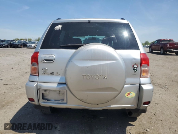 2003 Toyota RAV4 with VIN JTEGH20V730098555, listed as a Copart auction lot 52358035 with 177,133 mi miles and Salvage Title. Bid and sale history available at DreamBid. Image 6.