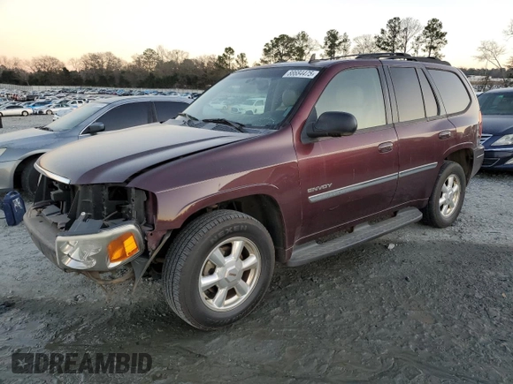 2006 GMC Envoy SLT with VIN 1GKDS13S862189951, listed as a Copart auction lot 88684475 with 277,574 mi miles and Salvage Title. Bid and sale history available at carsss.com. Image 1.