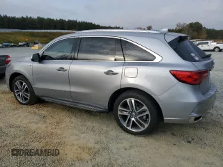 2017 Acura MDX Sport Hybrid w/Advance Pkg with VIN 5FRYD7H71HB000473, listed as a Copart auction lot 78446814 with 37,284 mi miles and Salvage Title. Bid and sale history available at carsss.com. Image 2.