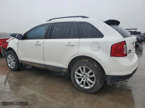 2012 Ford Edge SEL with VIN 2FMDK3JCXCBA69489, listed as a Copart auction lot 45319395 with 151,354 mi miles and Salvage Title. Bid and sale history available at carsss.com. Image 2.