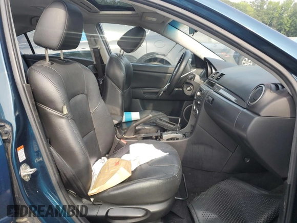 2008 Mazda 3 S GT with VIN JM1BK323981876342, listed as a Copart auction lot 59865085 with 162,436 mi miles and Salvage title. Bid and sale history available at DreamBid. Image 7.